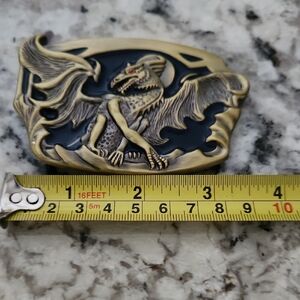 Dragon Design Belt Buckle